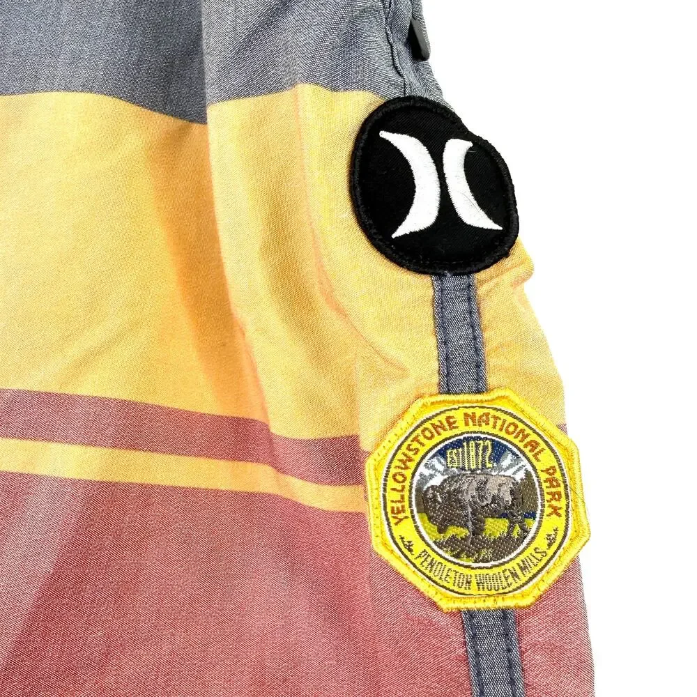 Hurley x Pendleton National Park Edition Yellowstone Swim Board Shorts Size 36